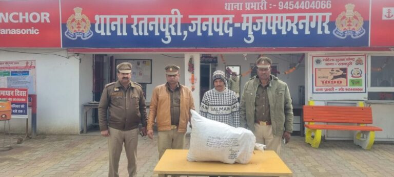 ऑपरेशन सवेरा में शिकंजाः 11 लाख के मादक पदार्थ सहित तस्कर दबोचा