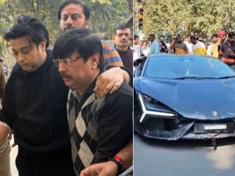 50 करोड़ की कार, हिट-एंड-रन और समझौता—लैंबॉर्गिनी केस में गिरफ्तारी