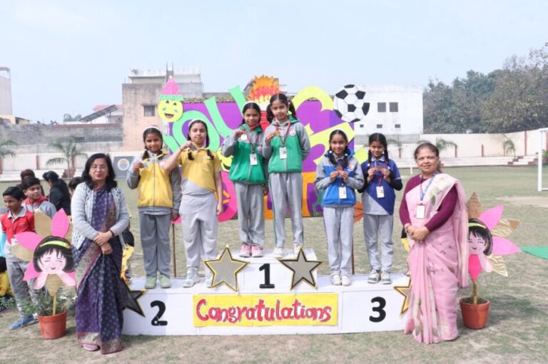 एम.जी. पब्लिक स्कूल में वार्षिक खेल दिवस पर जोश और अनुशासन का संगम