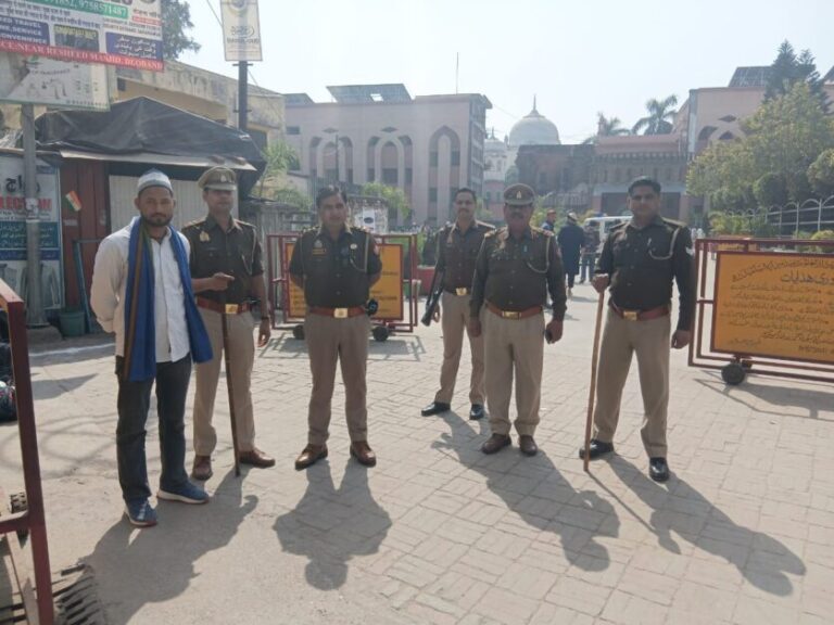 देवबंद दूसरा जुम्मा नमाज में कड़ी सुरक्षा व्यवस्था