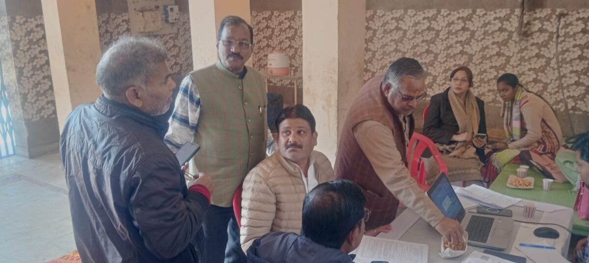 एसआईआर अभियान के तहत पटेलनगर में पांच दिवसीय विशेष मतदाता शिविर का शुभारंभ