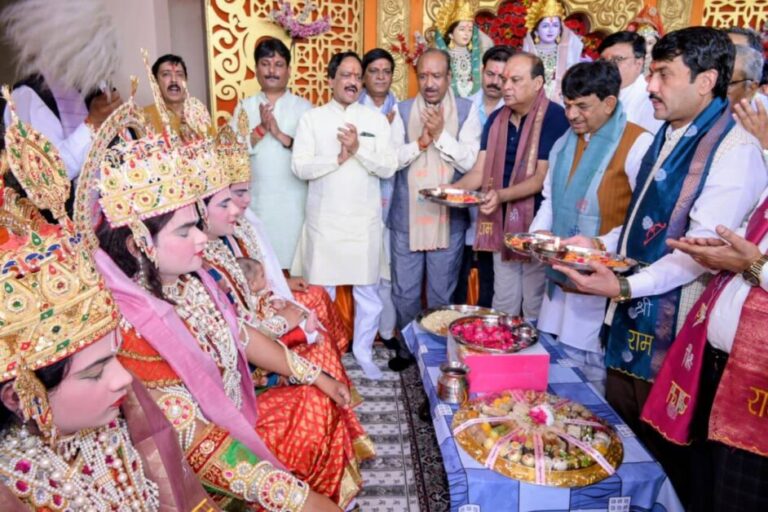 राम नवमी पर रामलीला पटेलनगर से निकली भव्य शोभायात्रा, श्रद्धा और भक्ति का उत्साह