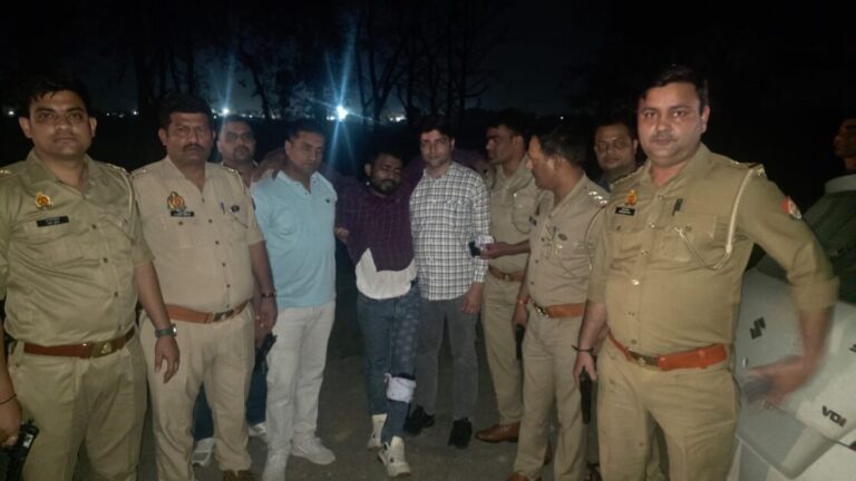 खतौली पुलिस मुठभेड़ में वांछित अपराधी गिरफ्तार