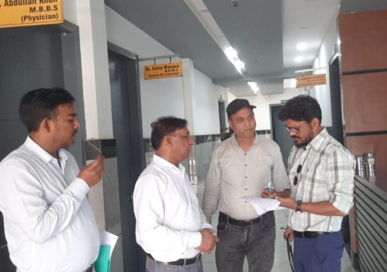 मुजफ्फरनगर-नवजात की मौत के बाद जागा विभाग, निजी अस्पतालों पर छापा