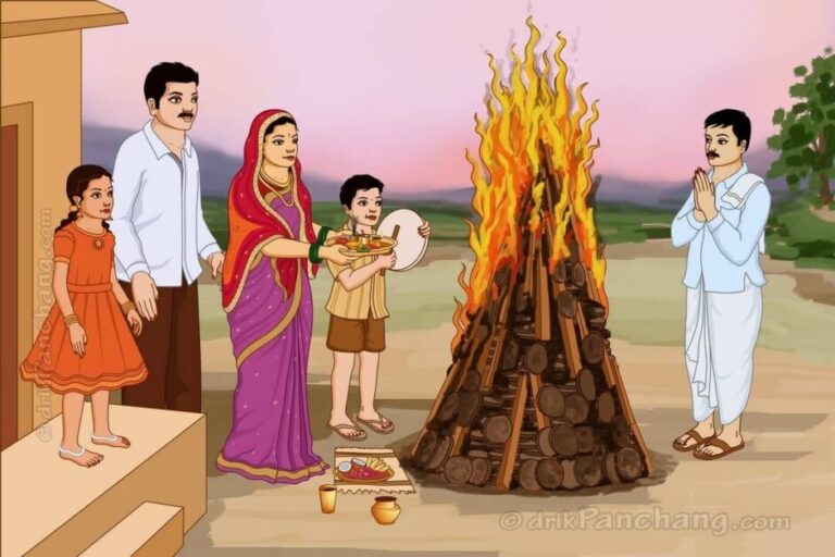 मुजफ्फरनगर में होलिका पूजन, मोहल्लों में उमड़ी आस्था