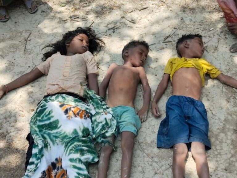 तालाब में डूबकर तीन सगे भाई-बहनों की मौत, परिवार में कोहराम