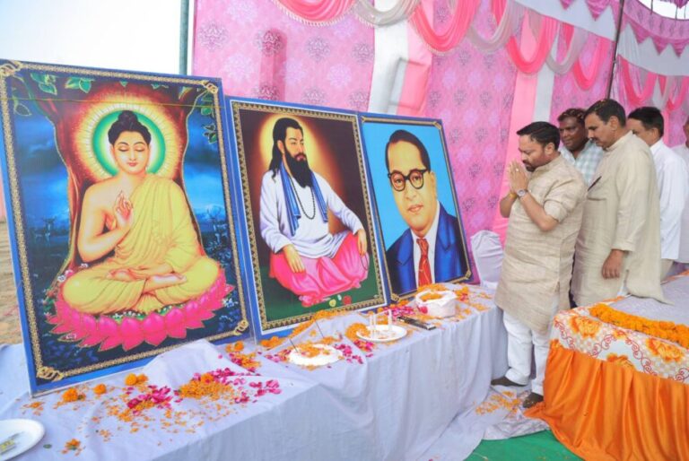 अम्बेडकर मूर्ति विकास योजना बहुजन समाज के लिए बड़ा सम्मान: अनिल कुमार