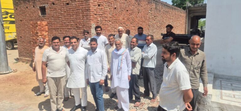 खतौली में मनोज चौधरी का जनसंपर्क अभियान, 13 अप्रैल की जनसभा पर जोर