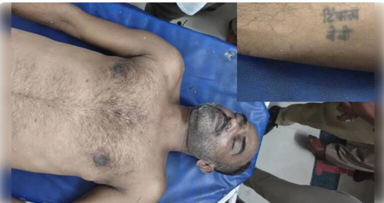 खतौली नहर पुल पर युवक मिला मृत, हाथ के टैटू से हुई पहचान