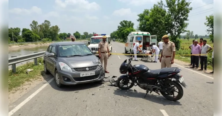 मेरठ में भीषण सड़क हादसा, मुजफ्फरनगर में मचा कोहराम