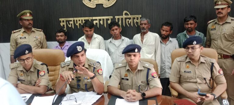 शुकतीर्थ गंगा दशहरा में बड़ी वारदात की थी तैयारी, छह दबोचे