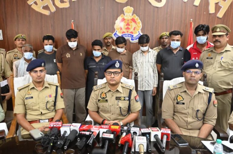 सहारनपुर में अवैध खनन पर बड़ा एक्शन, गागलहेड़ी पुलिस ने 8 आरोपियों को दबोचा