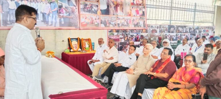 मुजफ्फरनगर रेलवे स्टेशन पर 24वीं निशुल्क जल सेवा का शुभारंभ