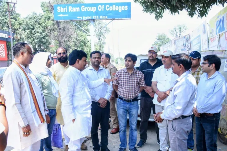 श्रीराम कॉलेज रोड निर्माण में लापरवाही पर मंत्री कपिल देव सख्त