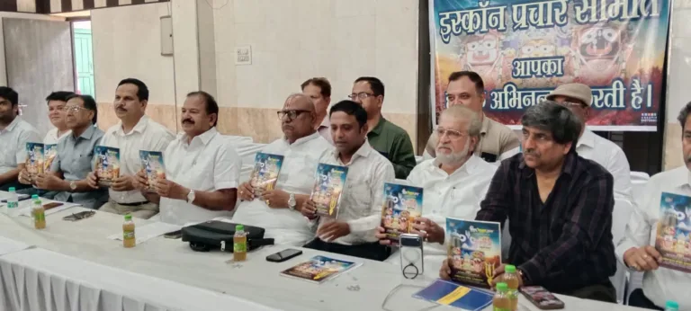 भगवान जगन्नाथ की 25वीं भव्य रथयात्रा, 21 जून से शुरू होगी श्रीमद्भागवत कथा