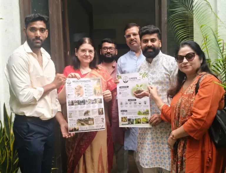 पशु कल्याण और पर्यावरण संरक्षण पर मेनका गांधी से अर्जुन व ग्रीन फाउंडेशन की चर्चा