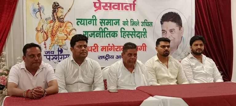 समाज में नफरत का जहर घोल रहे स्वामी यशवीरः मांगेराम त्यागी