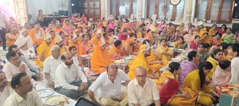 श्रुतपंचमी पर खतौली में निकली जिनवाणी मां की भव्य पालकी यात्रा