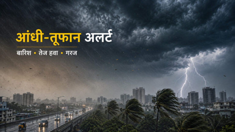 IMD Alert: दिल्ली-NCR से यूपी-राजस्थान तक आंधी-तूफान की चेतावनी, 80 किमी की रफ्तार से चल सकते हैं झोंके