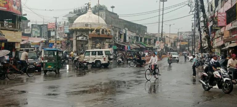मुजफ्फरनगर-मानसून की आमदः बारिश के बाद गर्मी से मिली राहत