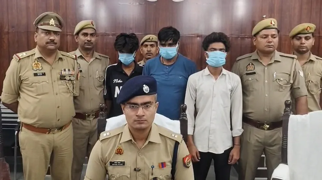 सरसावा में वाहन चोरी गिरोह का खुलासा